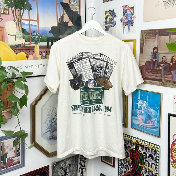 Vintage Other - Vintage 1994 NFL Throwbacks Week T-Shirt